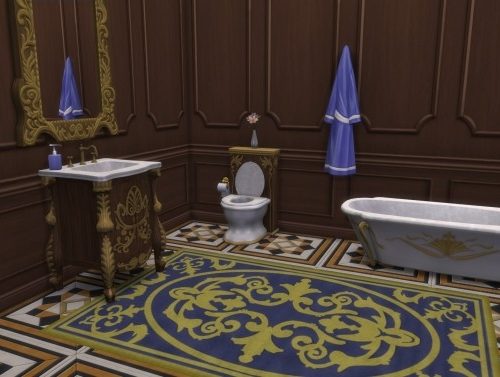 Dark Lux Bathroom from TS3 by TheJim07