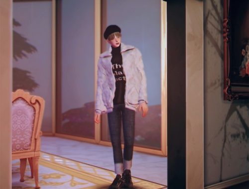 Fleece jacket M at SHENDORI SIMS