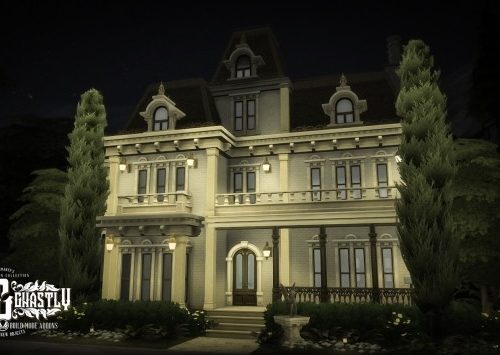 Ghoulish & Ghastly Vampire Pack Buildmode Addons at Simsational Designs