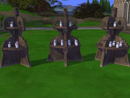 Skyrim Monastic library at Mara45123