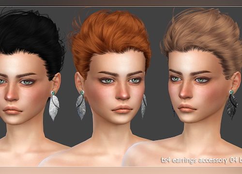 Earrings accessory 04 at All by Glaza