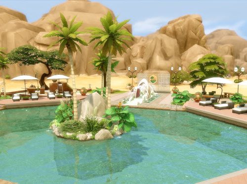 Oasis Springs Park at Via Sims
