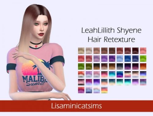 LeahLillith`s Shyene hair retextured by Lisaminicatsims