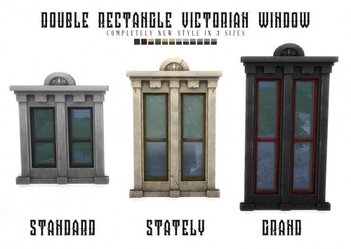 Ghoulish & Ghastly Vampire Pack Buildmode Addons at Simsational Designs