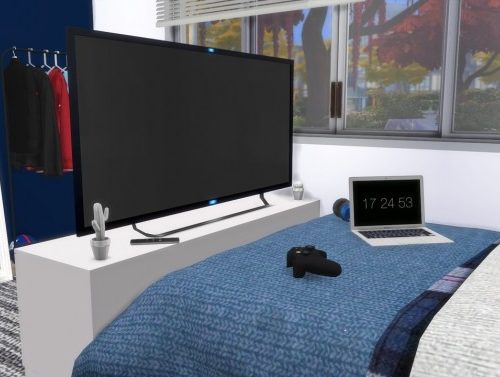 TEENAGE BOY BEDROOM at MODELSIMS4