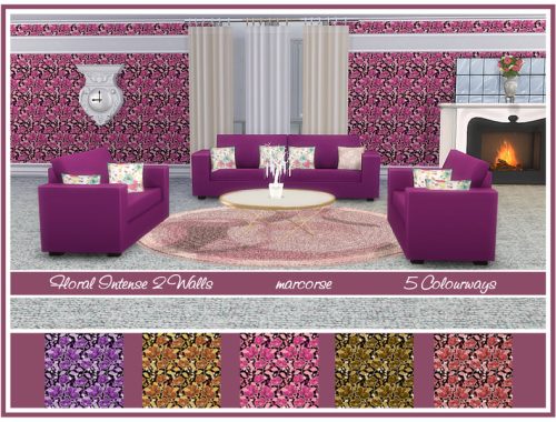Floral Intense 2 Walls_marcorse