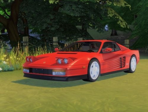 Ferrari Testarossa at LorySims