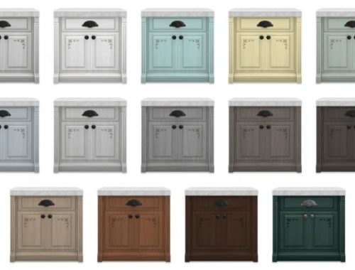 Farmhouse Kitchen Set at SimPlistic