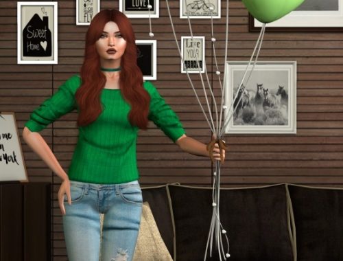 Pose Pack with Balloons at Astya96