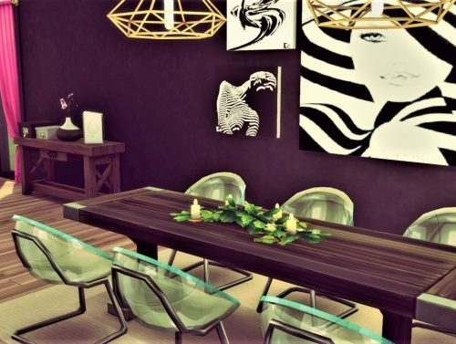 Spot of color kitchen at Agathea-k