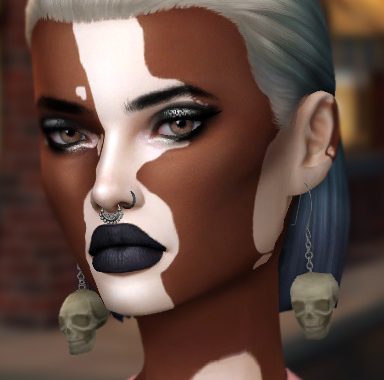 Scool earrings at Candy Sims 4