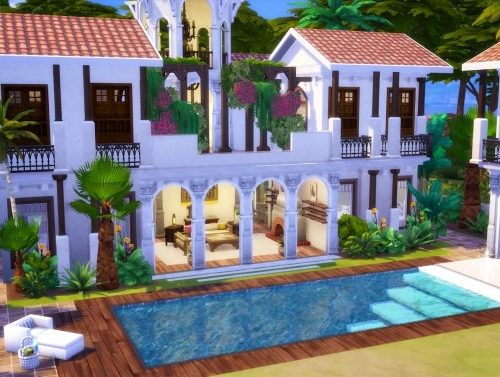 Californian Beach House at Akai Sims – kaibellvert