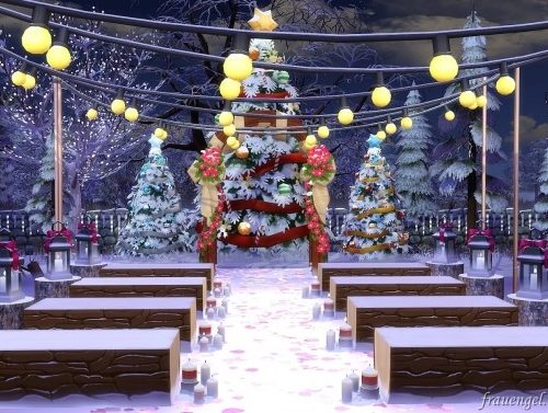 Christmas Wedding venue at Frau Engel