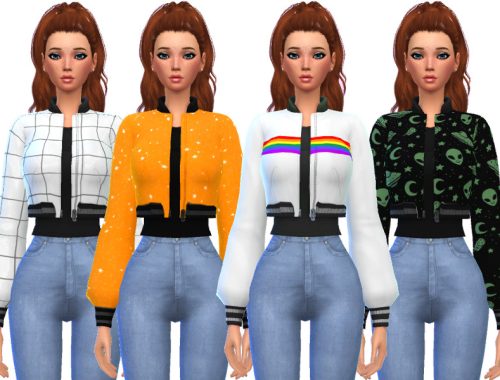 Snazzy Bomber Jacket Top - GET FAMOUS NEEDED
