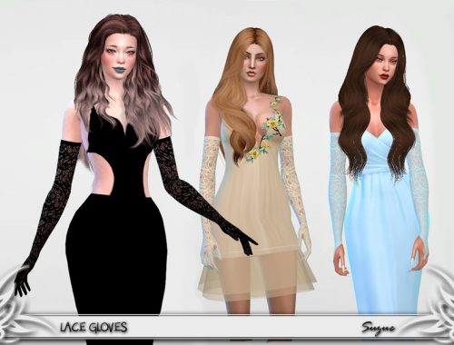 [Suzue] Lace Gloves
