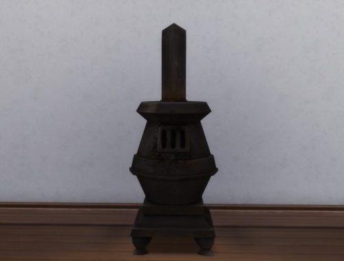 Working Cast Iron Stove by blueshreveport at Mod The Sims
