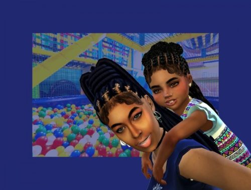 Toddler Braided Buns by drteekaycee