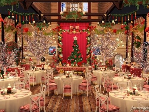 Christmas Wedding venue at Frau Engel
