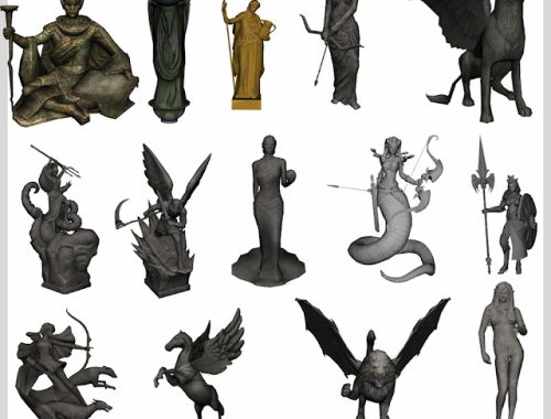 Trinket Statues 14 Items at Jenni Sims
