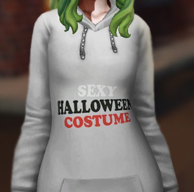 SPOOKIE HOODIE at Candy Sims 4