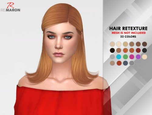 Jenna Hair Retextured by Remaron
