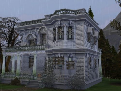 Abandoned Victorian house by Christine11778 at Mod The Sims