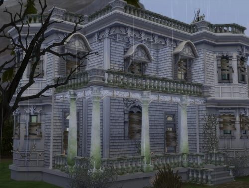 Abandoned Victorian house by Christine11778 at Mod The Sims