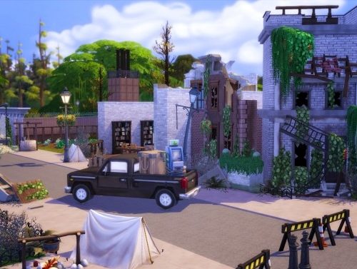Apocalyptic Town at Akai Sims – kaibellvert