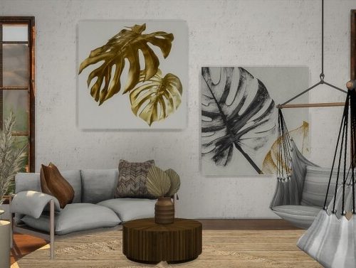 Abstract Gold Collection at Simspiration Builds