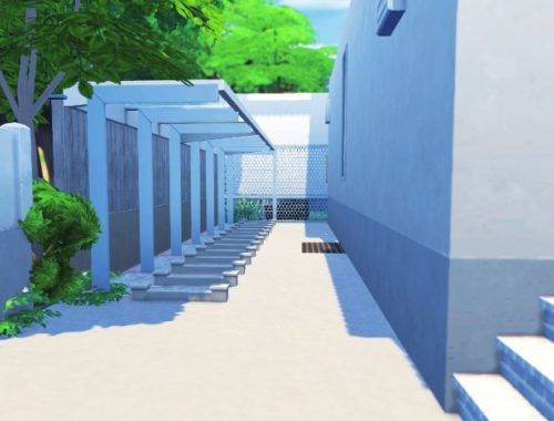Japanese style highschool