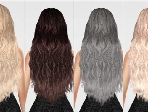 BLONDESIMS Simpliciaty Venus Hair RETEXTURE at REDHEADSIMS