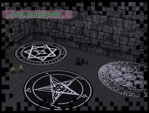 |ACATALEPSY| Occult Rugs