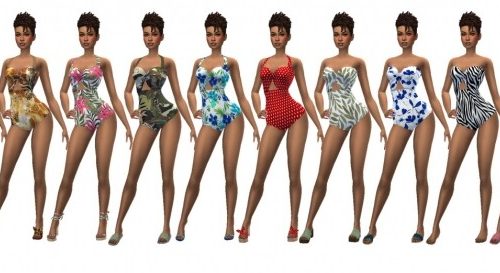 ACCESSORY SWIMSUIT at Sims4Sue