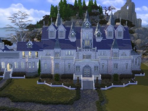 Ackendorf Estate No Custom Content by Christine11778 at Mod The Sims