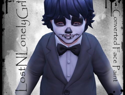 Face Paint Conversions and Unlocks Pu-Eu by LostNlonelyGrl86