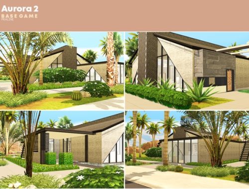 Aurora 2 house by Pralinesims