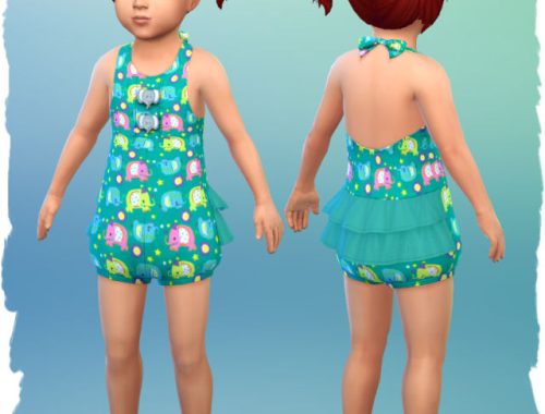 Little girl outfits by Chalipo at All 4 Sims
