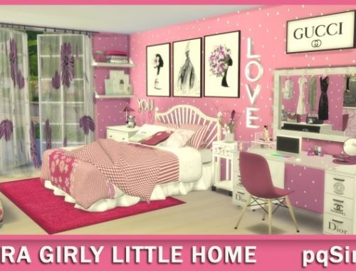 Ultra Girly Little Home at pqSims4