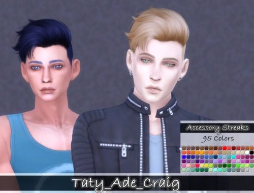 Ade Craing hair retexture at Taty – Eámanë Palantír