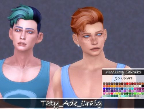 Ade Craing hair retexture at Taty – Eámanë Palantír