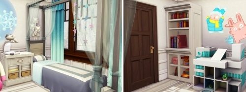 Wintery Family Home at Aveline Sims
