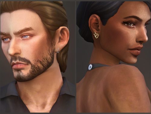 Aesthetic earrings