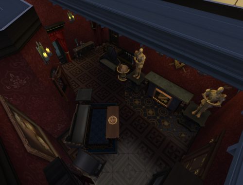 Villa Dhanavian: a vampire mansion for Fledermaus Bend