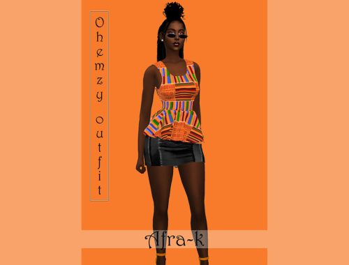 Afra-k Ohemzy outfit
