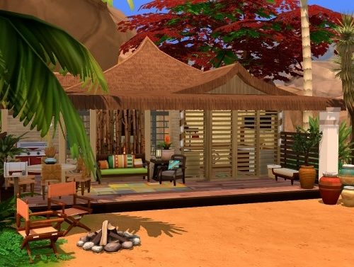 African Bungalow at Mrs.MilkiSims