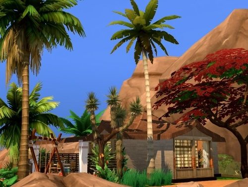 African Bungalow at Mrs.MilkiSims