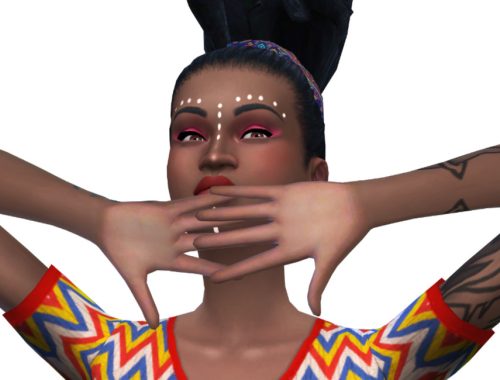 African Face Art 2