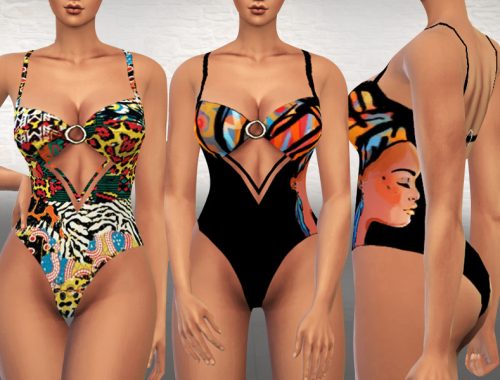 Afro Design Swimsuits
