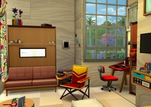 Ageless Rose tiny home by Coco Simy at L’UniverSims