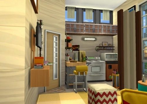 Ageless Rose tiny home by Coco Simy at L’UniverSims